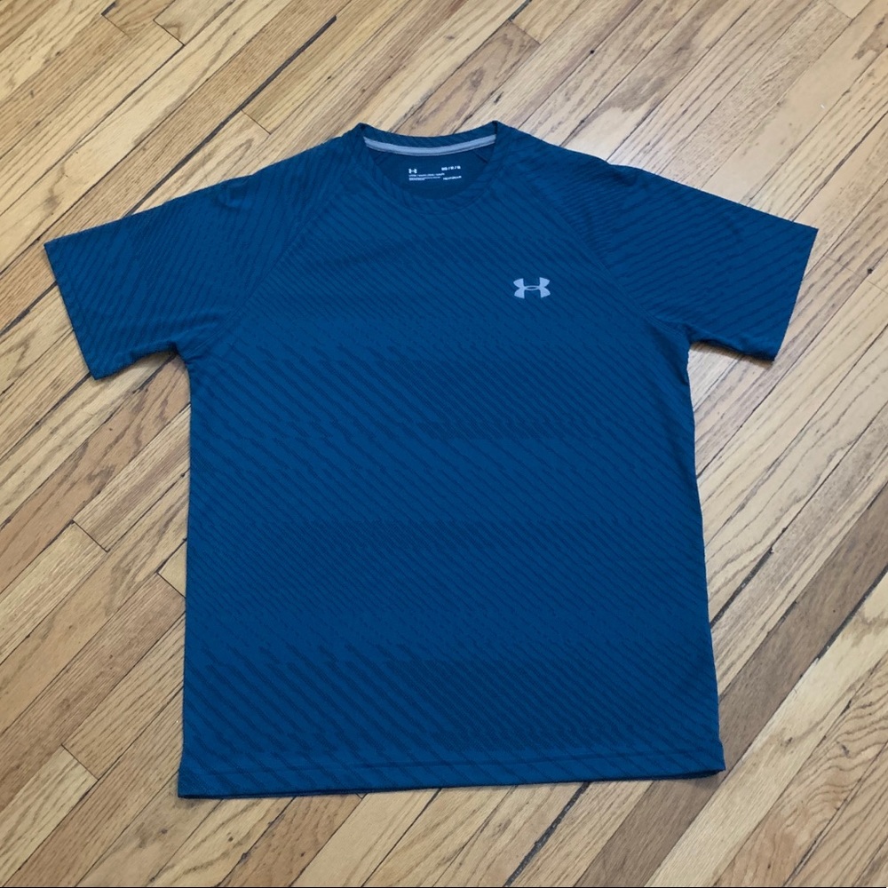 Men’s M Teal/Blue Under Armour Athletic Tee